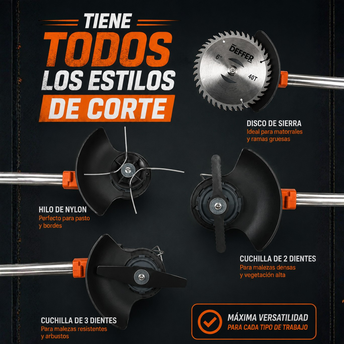 Aparador de Césped Eléctrico Inalámbrico BiVolt 900W Desmontable + REGALO: 2 Baterías + Bolsa Multiuso