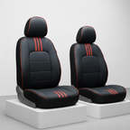 Capa de Auto Universal Elite en Cuero Legítimo con AirBag +REGALOS: Alfombra de Cuero y Funda para Volante