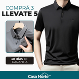 [Llevá 5, Pagá 3] Camisa Masculina Luxury en Seda Fría y Poliéster (¡Estilo moderno y con onda!)