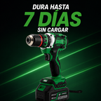Kit Completo de Taladro y Atornillador Profesional + REGALO: 2 Baterías y Maletín con Accesorios